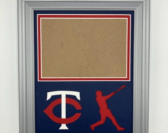 Minnesota Twins Silhouette Photo Frame