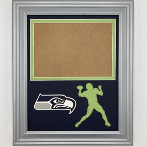 Seattle Seahawks Silhouette Photo Frame