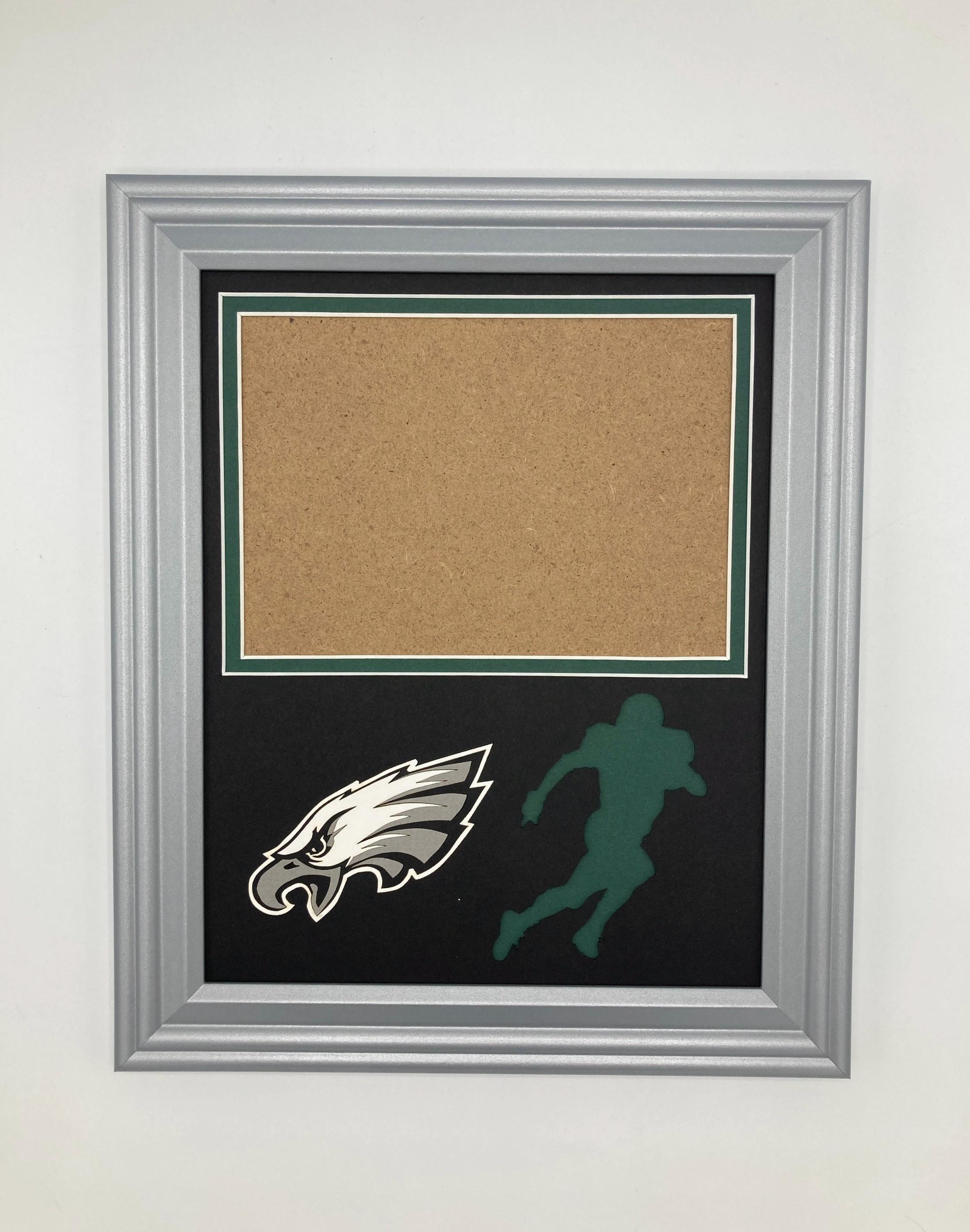 Frame Philadelphia Philadelphia Eagles Silhouette Photo Frame - Etsy
