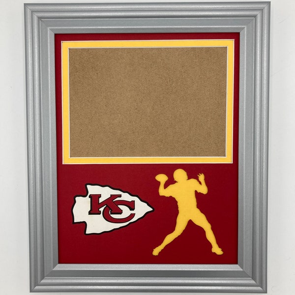 Kc Chiefs Picture Frame Etsy
