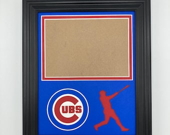 Chicago Cubs Silhouette Photo Frame