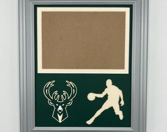 Milwaukee Bucks Silhouette Photo Frame