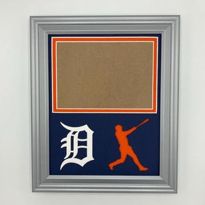 Detroit Tigers Silhouette Photo Frame