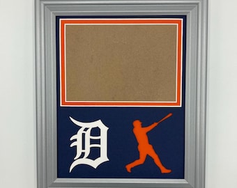 Detroit Tigers Silhouette Photo Frame