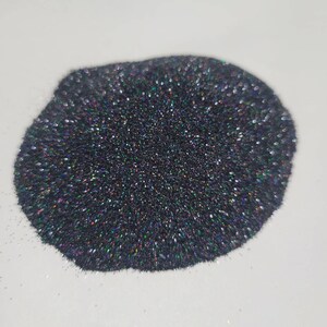Flash Black Holographic Glitter