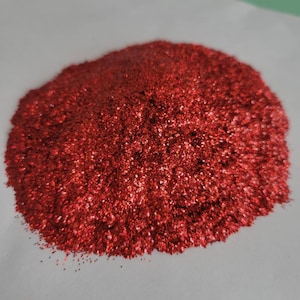 Garnet Red Holographic Glitter