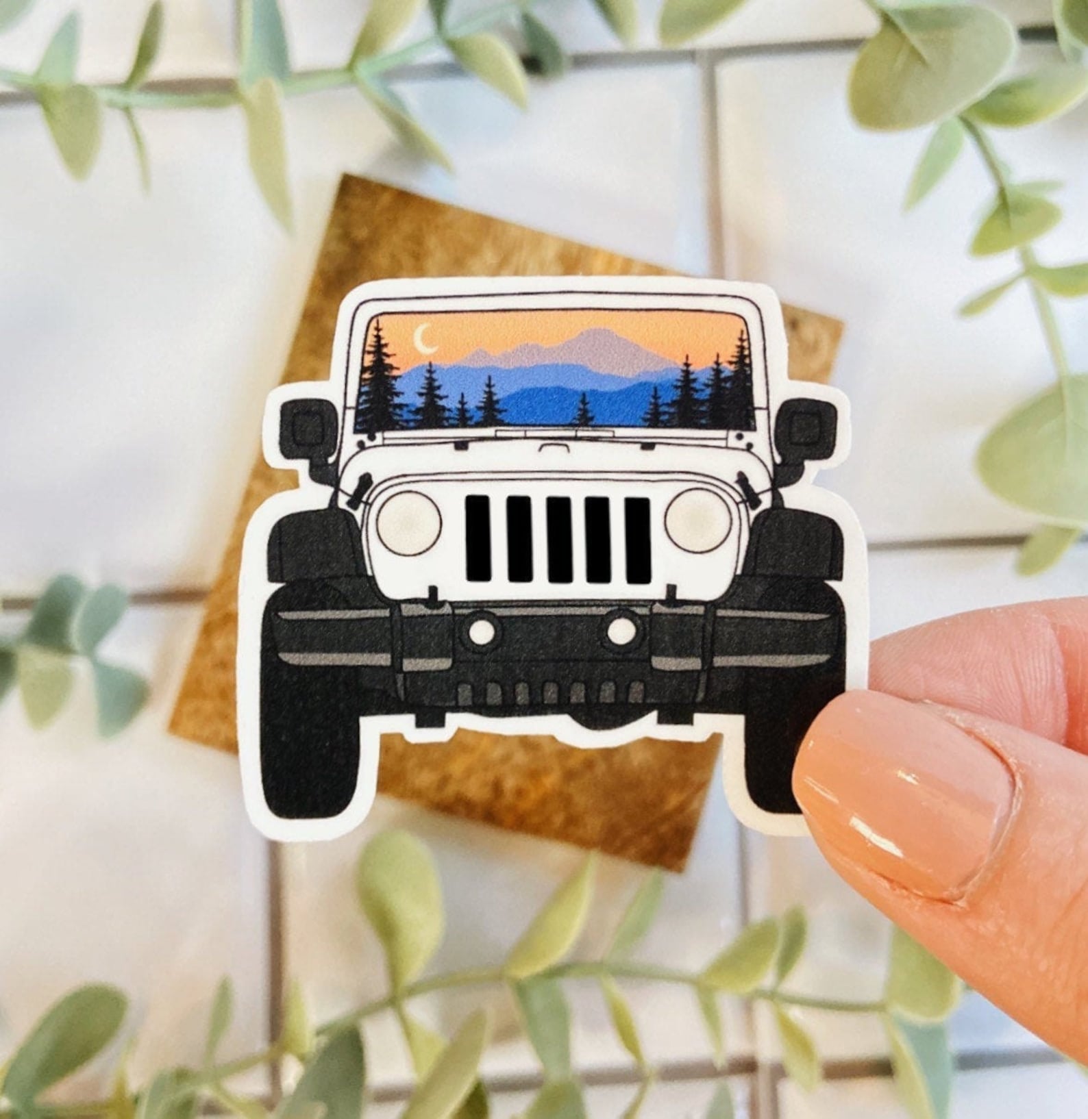 Aesthetic Jeep Sticker l Jeep Stickers l Aesthetic Sticker l | Etsy
