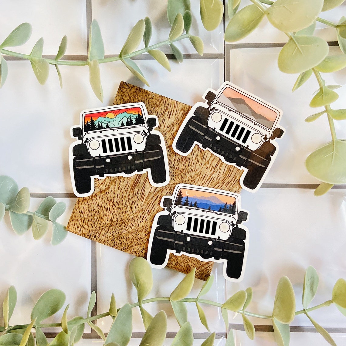 Aesthetic Jeep Sticker l Jeep Stickers l Aesthetic Sticker l | Etsy