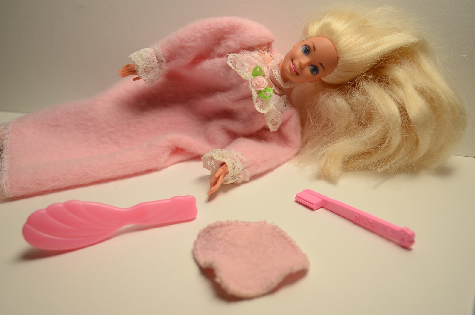 1990s Bedtime Barbie soft body with accessories | Etsy
