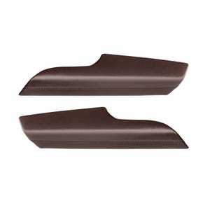Fits Toyota Avalon 2013-2018 Vinyl Leather Front Door Panel Armrest Cover Auto Car Interior Upholstery Replacement Trim KBH Brown