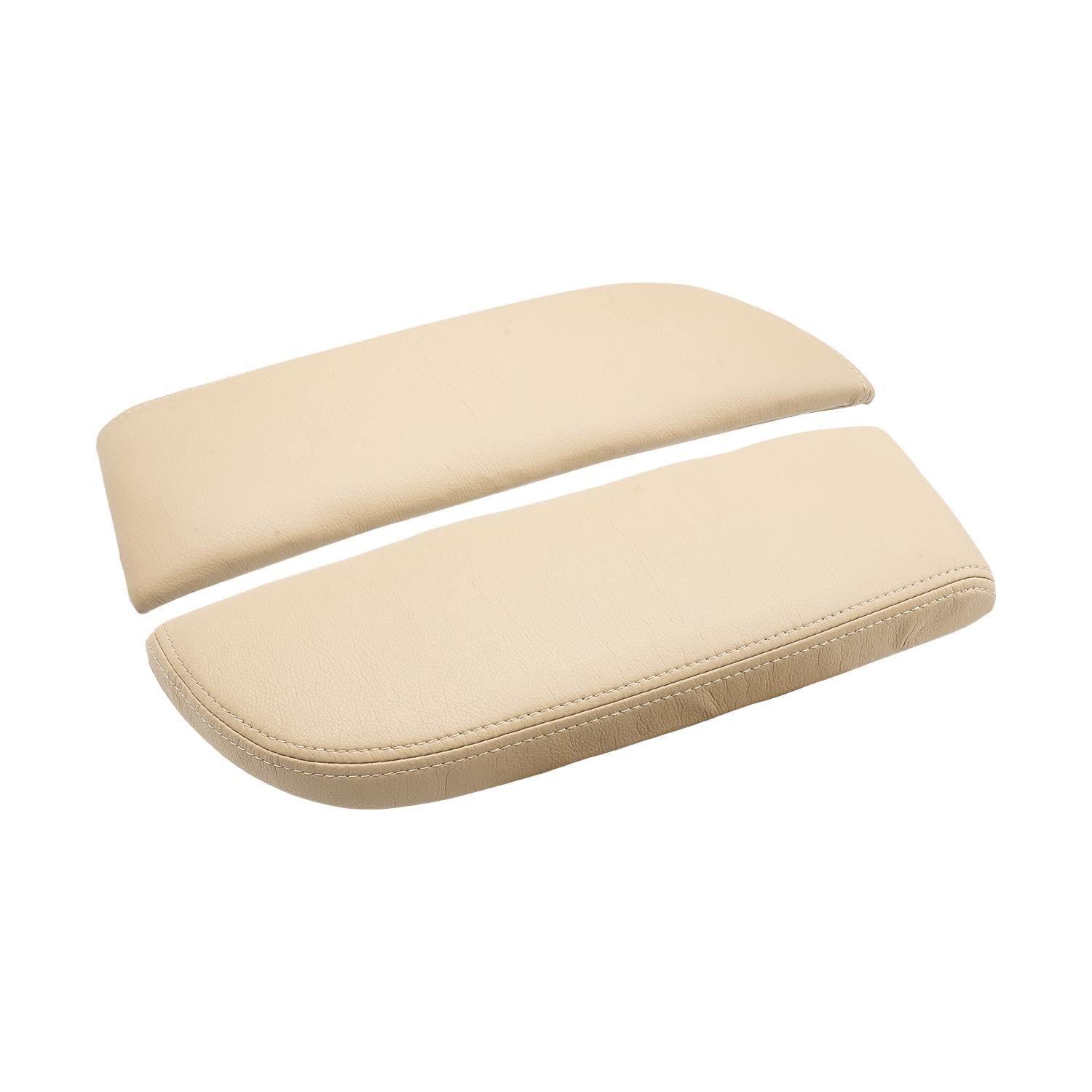 Fits Acura MDX 2007-2013 Vinyl Leather Center Console Lid Armrest Cover Auto Car Upholstery Replacement Trim Beige Tan