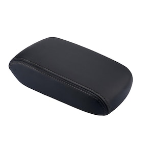 Fits 2012-2017 Subaru Crosstrek Vinyl Leather Center Console Lid Armrest Cover Auto Car Interiors Replacement Trim Anti Black