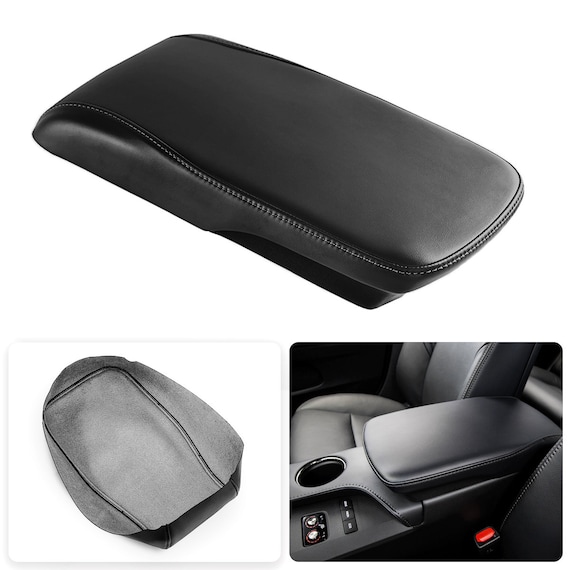 black vinyl and leather car leather