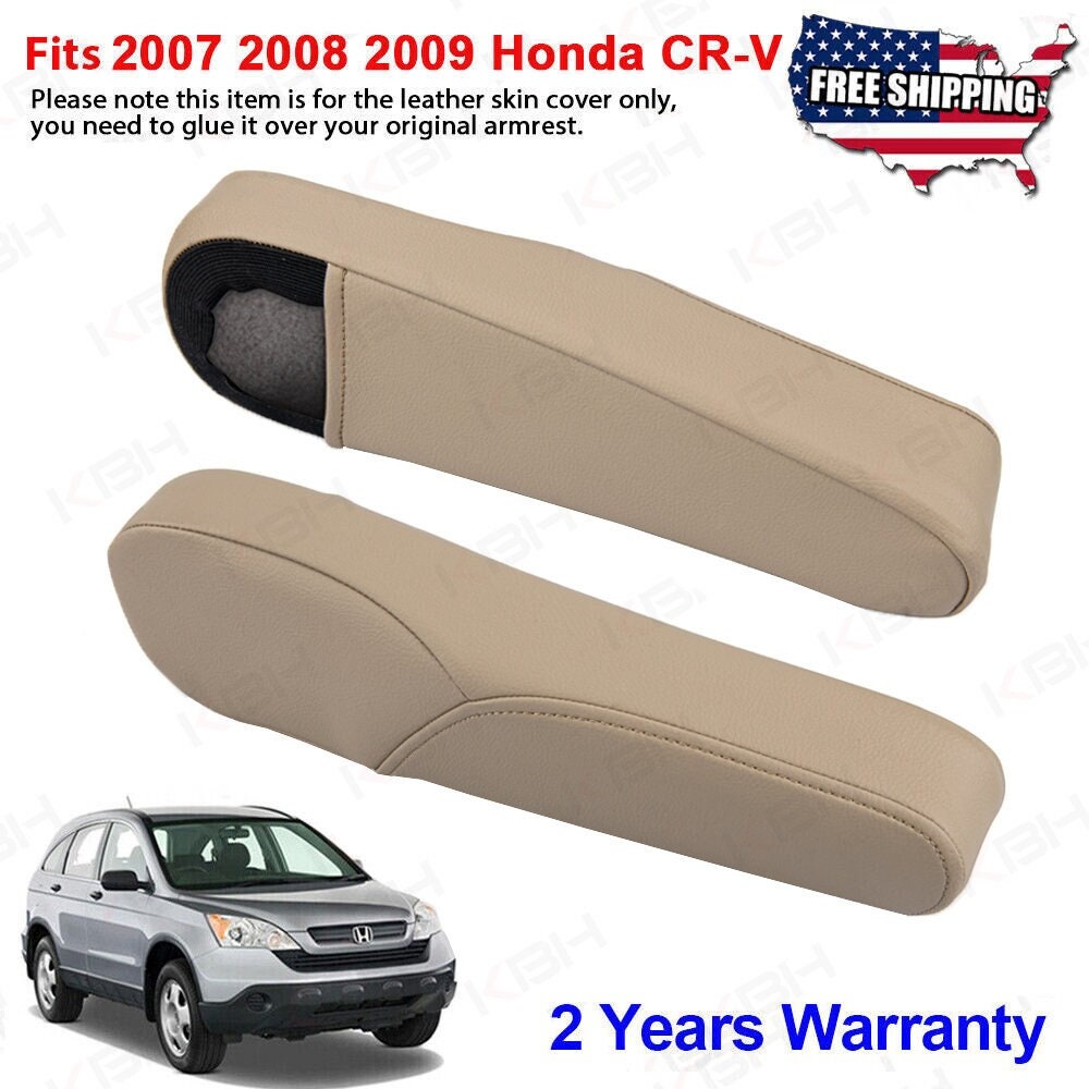 Fits Honda CR V CRV 2007 2009 Seat Side Armrest Vinyl Leather Replacement Trim Cover Car interior Upholstery Beige Tan Etsy