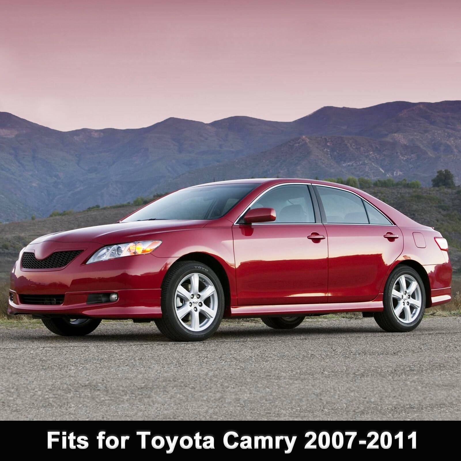 Fits Toyota Camry 2007-2011 Replacement Vinyl Leather Center Console ...