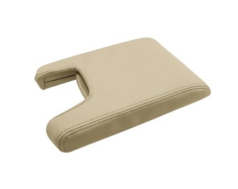 thumbnail interactive-video image 1 of Kar Designers Real Leather Center Console Lid Armrest Cover For Acura TL (2009-2014) – Beige With Black Stitching 1 of 3