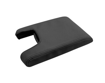 Fits Acura TL 2009-2012 Vinyl Leather Center Console Lid Armrest Cover Auto Car Interior Upholstery Replacement Trim Black