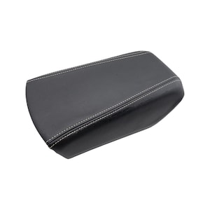 Fits Nissan Maxima 2016-2023 Replacement Black Vinyl Leather Center Console Lid Armrest Cover Auto Car Upholstery Trim BEIGE Stitch
