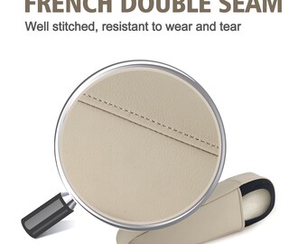 2Pcs Leather Seat Armrest Cover, Synthetic Leather Armrest