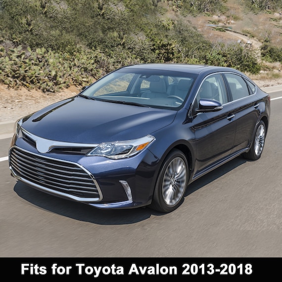 Cubierta Para Reposabrazos De Consola Central De Toyota Avalon 2013-2018 - Imitación Cuero Marrón, Fácil Instalación