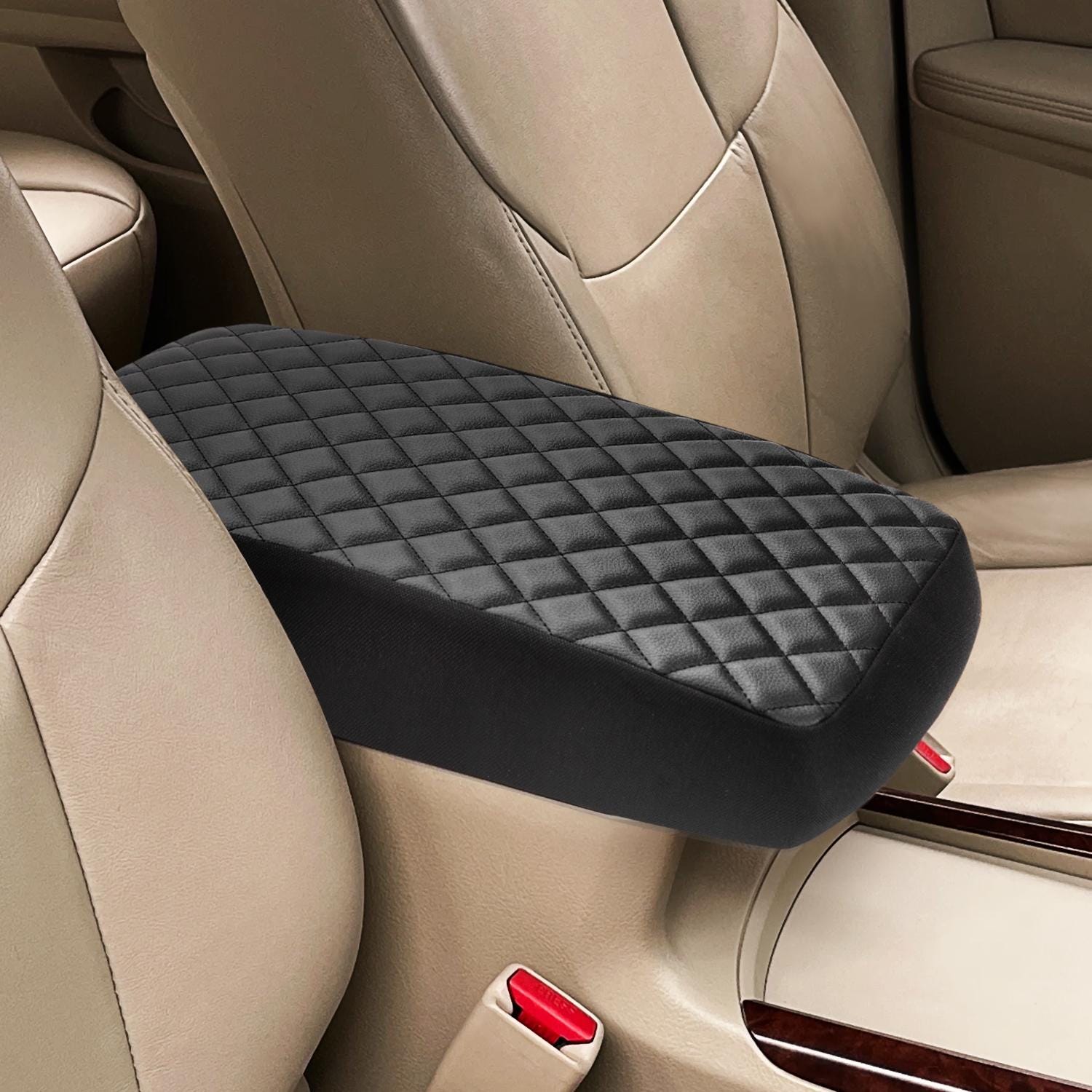 Fits Toyota Avalon 2005-2012 Vinyl Leather Center Console Lid