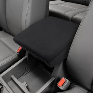 Fits Honda Ridgeline 2006-2014 Center Console Lid Middle Armrest Cover Polyester Wetsuit Waterproof Anti-Scratch Protector Accessories Black
