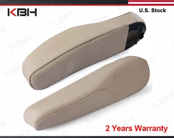 Fits Honda CR-V CRV 2010-2011 Seat Side Armrest Trim Cover - Vinyl Leather Beige Tan - Replacement, Upholstery by KBH