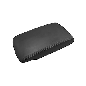 Fits Toyota Avalon 2005-2012 Center Console Lid Armrest Cover Trim - Vinyl Leather Black - Replacement, Upholstery by KBH