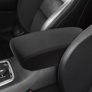 Fits Jeep Grand Cherokee 2011-2019 Center Console Lid Armrest Cover Neoprene Wetsuit Waterproof Anti-Scratch Protector Accessories Black
