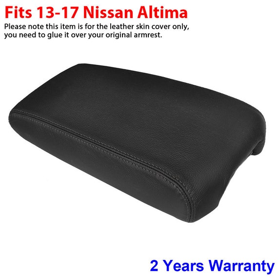 DIY Car Interior Repair Leather Armrest Cover For Nissan Altima 2013-2018 | Center Console Lid Replacement In Black Nissan Altima Armrest Cover - Foto 3