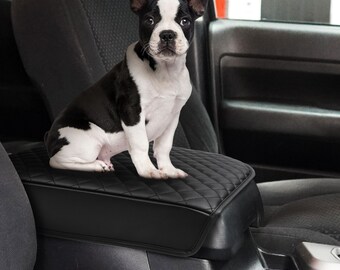 Center Console Armrest Cover For Toyota Tundra & Sequoia - Vinyl Leather Protection Pad - View #8