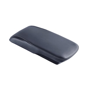 Fits Toyota Avalon 2013-2018 Vinyl Leather Center Console Lid Armrest Cover Auto Car Interior Upholstery Replacement Trim Dark Gray
