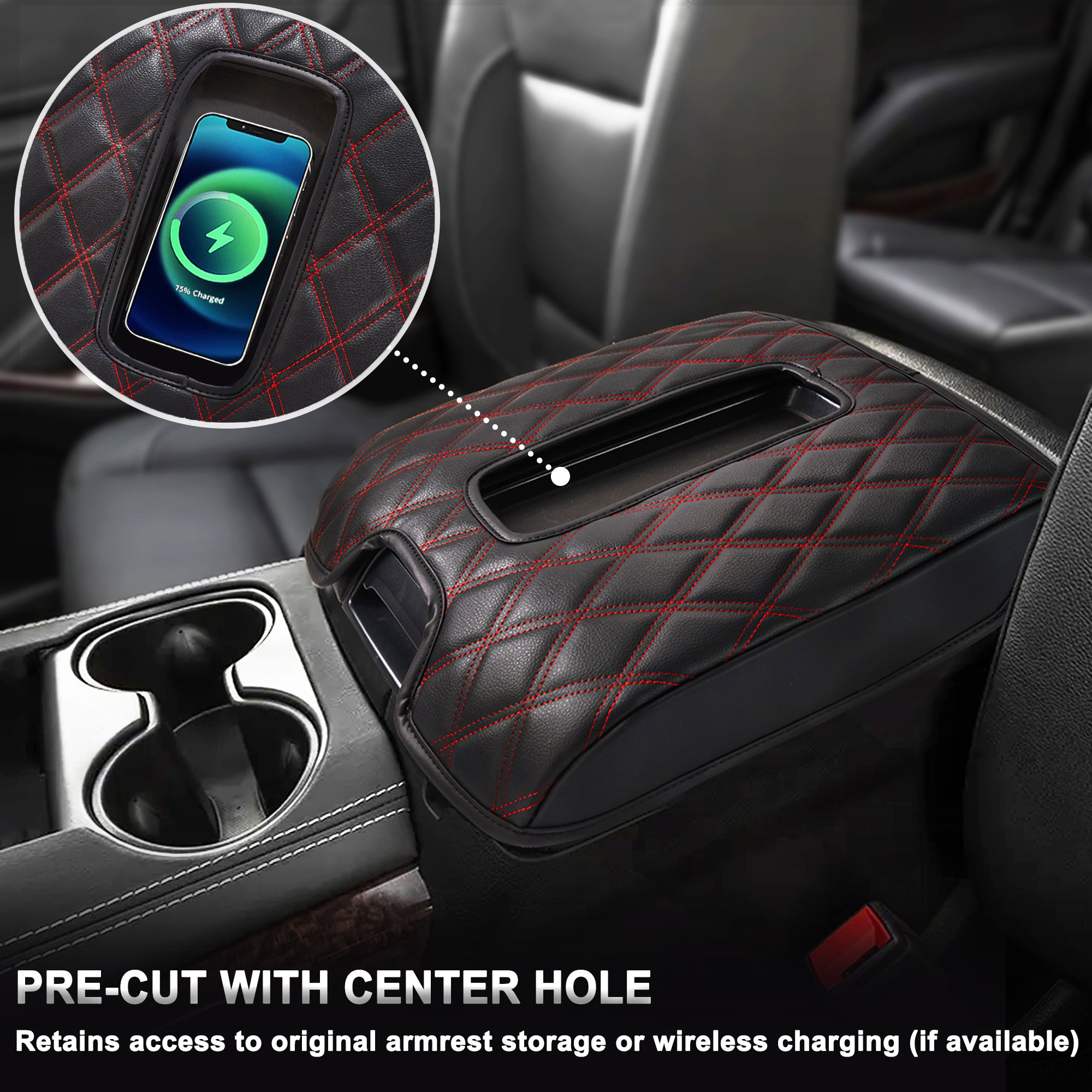 CDEFG Compatibel met Skoda Kodiaq 2016-2022 middenconsole armleuning opbergdoos armleuningen organizer dashboardkastje carroq opslag auto middenconsole tray Kodiaq 2022 accessoires (blauw