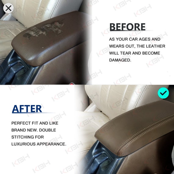 Coprivolante In Pelle Cucito A Mano Per Toyota 4Runner (1996-1997), Avalon (1996-1999), Tacoma (1995-2000) – Accessorio Interni Auto, Antiscivolo E Resistente, Fai Da Te - 3
