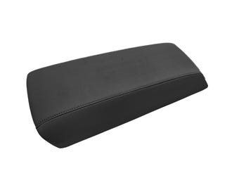Fits Ford Edge 2011-2014 Vinyl Leather Center Console Lid Armrest Cover Auto Car Upholstery Replacement Trim Black
