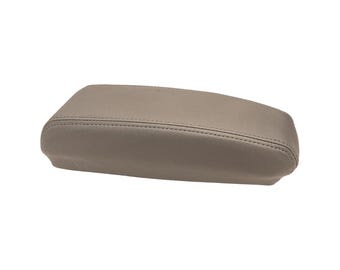 Fits Toyota 4Runner 1996-2002 Center Console Lid Armrest Cover Trim Oak Brown - Vinyl Leather Tan - Replacement, Upholstery by KBH