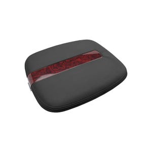 Fits Cadillac Escalade 2007-2014 Replacement Vinyl Leather Center Console Lid Armrest Cover Auto Car Interior Upholstery Black