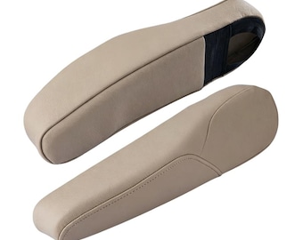 Fits Honda CR-V CRV 2010-2011 Seat Side Armrest Vinyl Leather Replacement Trim Cover Car interior Upholstery Beige Tan