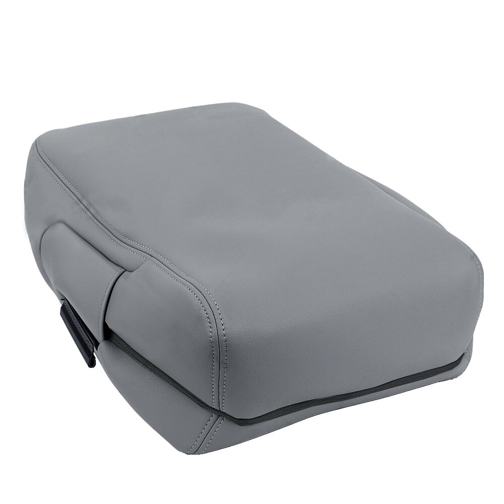 Fit 2007-14 13 Silverado 1500 2500 3500 Jump Seat Console Armrest Cover Leather - Foto 12