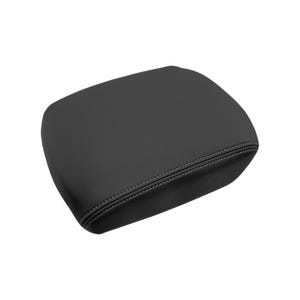 Fits Honda Pilot 2009-2015 Vinyl Leather Center Console Lid Armrest Cover Auto Car Interior Upholstery Replacement Trim KBH Black
