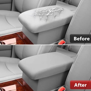 Fits Toyota Highlander 2008-2013 Vinyl Leather Center Console Lid ...