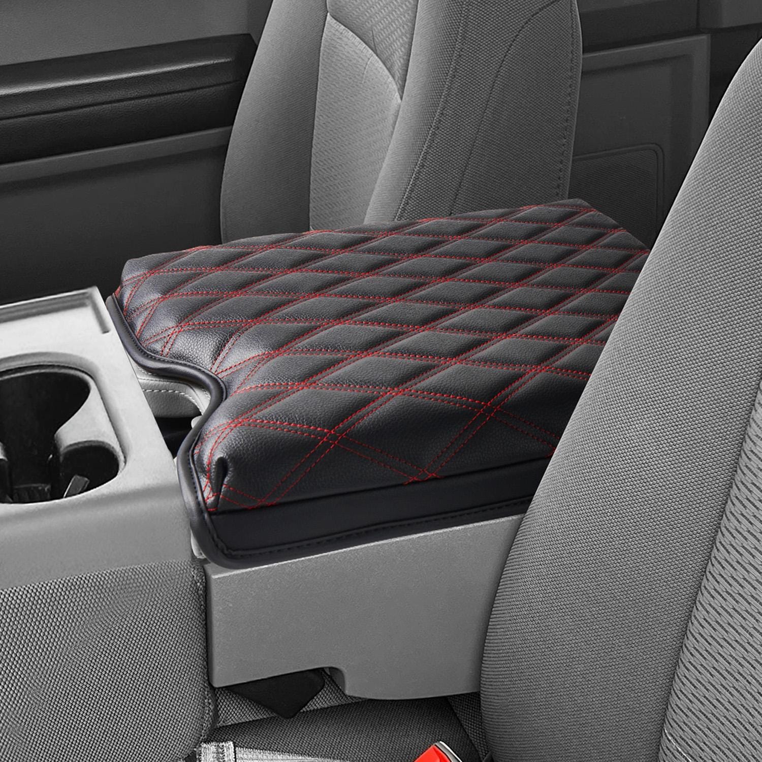 Its us leather car auto center console lid armrest cover protector f discount