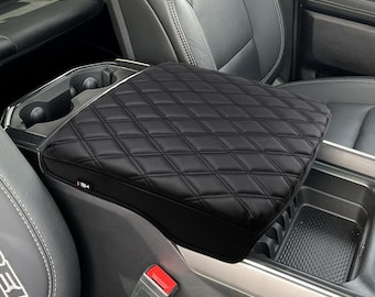Custom Fit 2019-2026 Dodge Ram 1500 2500 3500 Siège baquet Couvercle de la console centrale Accoudoir Housse de protection Intérieur Anti-rayures KBH Noir