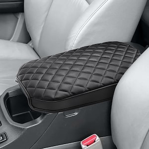Fits Toyota 4Runner 2003-2009 Center Console Lid Armrest Cover Pad Cushion Protector Car Custom Interiors Pet Anti-Scratch Black