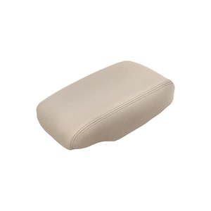 Fits Toyota Camry 2007-2011 Replacement Vinyl Leather Center Console Lid Armrest Cover Auto Car Interior Upholstery Beige Bisque