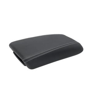 Fits Chrysler 200 2015-2019 Vinyl Leather Center Console Lid Armrest Cover Auto Car Upholstery Replacement Trim Gray Stitch KBH Gray Stitch