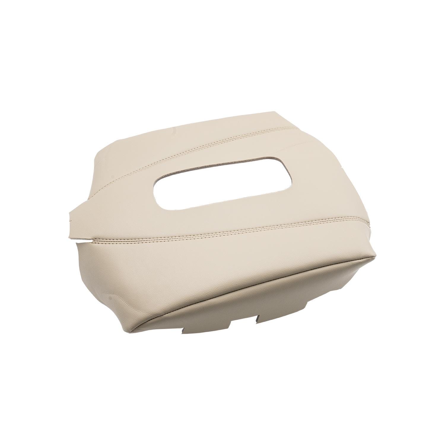 Fits Cadillac Escalade 2015-2020 Replacement Vinyl Leather Center Console Lid Armrest Cover Auto Car Custom Interiors Upholstery KBH Tan