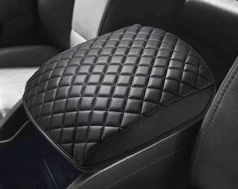 Lot De 2 Housse D'Accoudoir Siège Avant Voiture - Beige, Confortable Et Protectrice