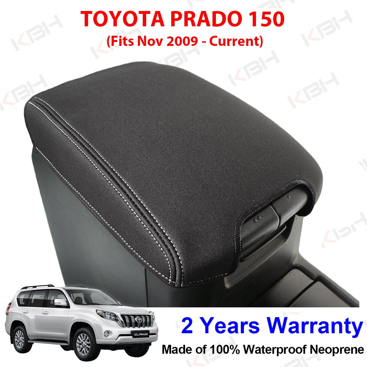 Fit 2009-2023 Toyota Land Cruiser Prado 150 Center Console Lid