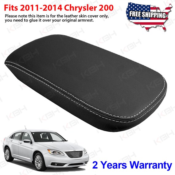 Fits Chrysler 200 2011 2014 Vinyl Leather Center Console Lid